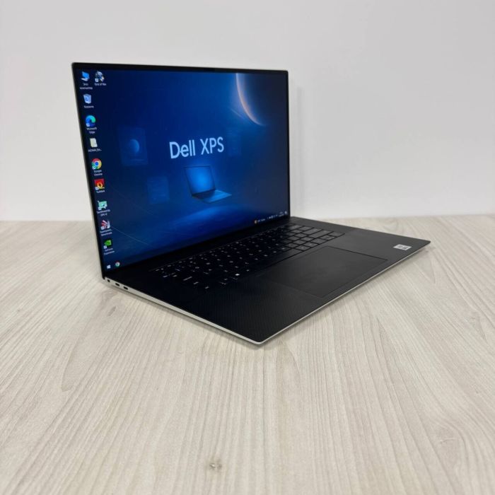 Ігровий ноутбук Б-клас Dell XPS 17 9700 / 17" (1920x1200) IPS / Intel Core i7-10750H (6 (12) ядер по 2.6 - 5.0 GHz) / 16 GB DDR4 / 512 GB SSD NVMe / nVidia GeForce GTX 1650 Ti, 4 GB GDDR6, 128-bit / WebCam б/в - зображення 4