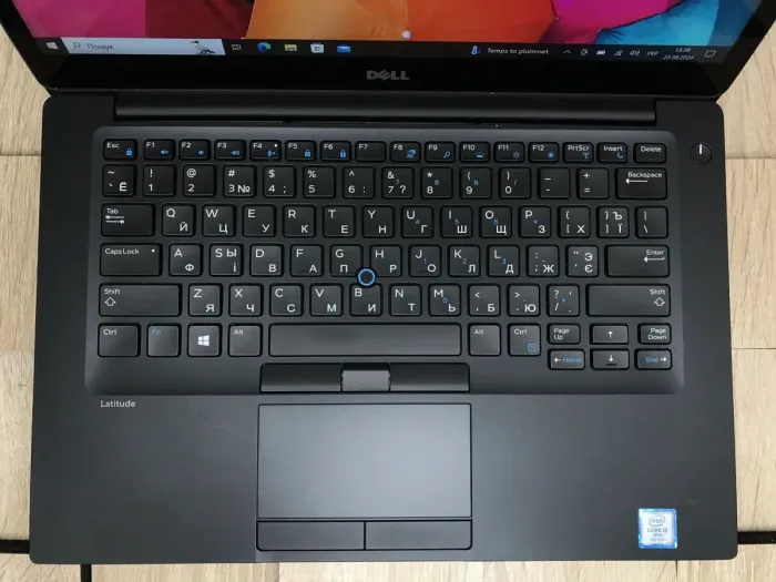 Ноутбук Б-клас Dell Latitude 7480 / 14" (2560x1440) IPS Touch / Intel Core i5-7300U (2 (4) ядра по 2.6 - 3.5 GHz) / 8 GB DDR4 / 256 GB SSD / Intel HD Graphics 620 / WebCam б/в - зображення 4