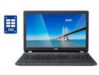 Ноутбук Б-клас Acer Extensa EX2530 / 15.6" (1366x768) TN / Intel Pentium 3558U (2 ядра по 1.7 GHz) / 8 GB DDR3 / 128 GB SSD / Intel HD Graphics / WebCam / Win 10 Home  б/в