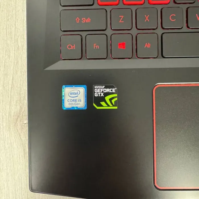 Ігровий ноутбук Acer Nitro 5 AN515-53 / 15.6" (1920x1080) IPS / Intel Core i5-8300H (4 (8) ядра по 2.3 - 4.0 GHz) / 16 GB DDR4 / 500 GB SSD / nVidia GeForce GTX 1050, 4 GB GDDR5, 128-bit / WebCam б/в - зображення 9