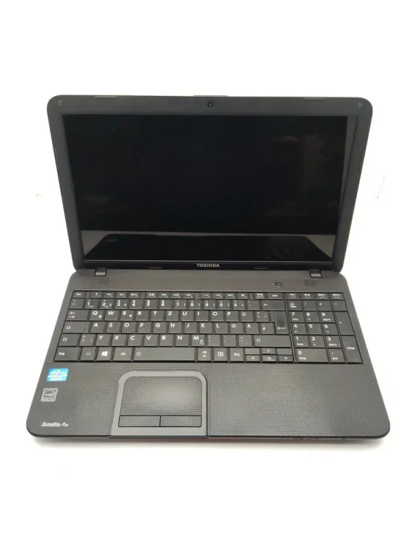 Ноутбук Toshiba Satellite C850 / 15.6" (1366x768) TN / Intel Core i5-3230M (2 (4) ядра по 2.6 - 3.2 GHz) / 6 GB DDR3 / 320 GB HDD / Intel HD Graphics 4000 / WebCam б/в - зображення 3