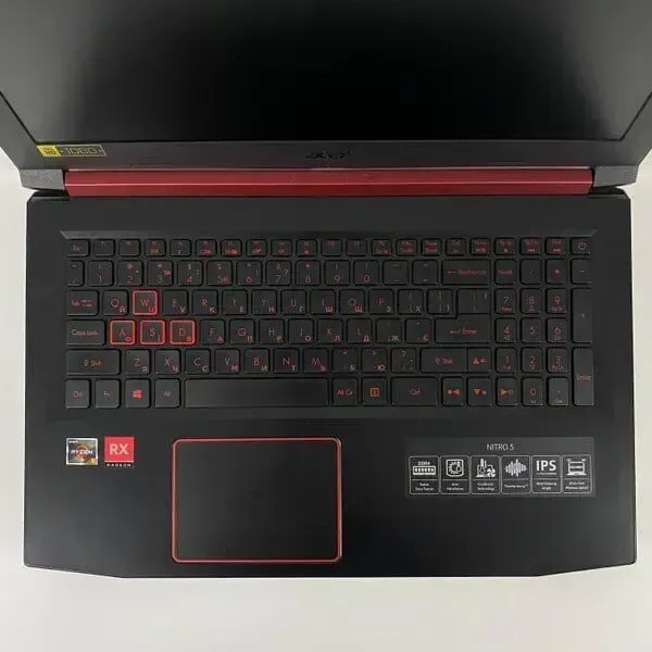 Ігровий ноутбук Acer Nitro 5 AN515-42 / 15.6" (1920x1080) IPS / AMD Ryzen 5-2500U (4 (8) ядра по 2.0 - 3.6 GHz) / 16 GB DDR4 / 512 GB SSD / AMD Radeon RX 560, 4 GB GDDR5, 128-bit / WebCam / HDMI б/в - изображение 3