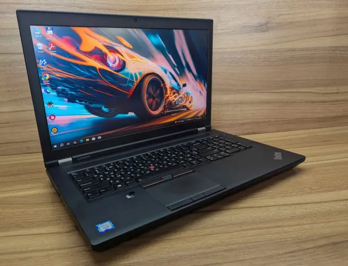 Мобільна робоча станція Lenovo ThinkPad P71 / 17.3" (3840x2160) IPS / Intel Xeon E3-1535M v6 (4 (8) ядра по 3.1 - 4.2 GHz) / 64 GB DDR4 / 1000 GB SSD + 512 GB SSD / nVidia Quadro P4000, 8 GB GDDR5, 256-bit / WebCam / TouchID / Windows 10 б/в - зображення 4