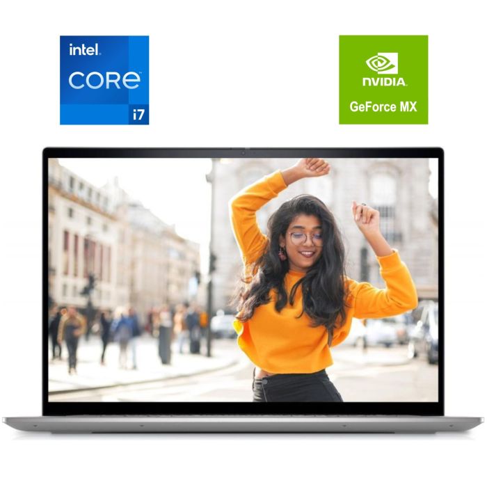 Ноутбук Б-клас Dell Inspiron 16 5620 / 16" (1920x1200) IPS Touch / Intel Core i7-1260U (10 (12) ядер по 1.1 - 4.7 GHz) / 16 GB DDR4 / 512 GB SSD NVMe / nVidia GeForce MX570 A, 2 GB GDDR6, 64-bit / WebCam б/в - зображення 1