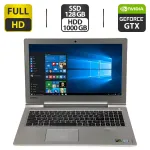 Ноутбук Б-клас Lenovo IdeaPad 700-15ISK / 15.6" (1920x1080) TN / Intel Core i7-6700HQ (4 (8) ядра по 2.6 - 3.5 GHz) / 16 GB DDR4 / 128 GB SSD + 1000 GB HDD / nVidia GeForce GTX 950M, 4 GB DDR3, 128-bit / WebCam / Windows 10 Pro б/в