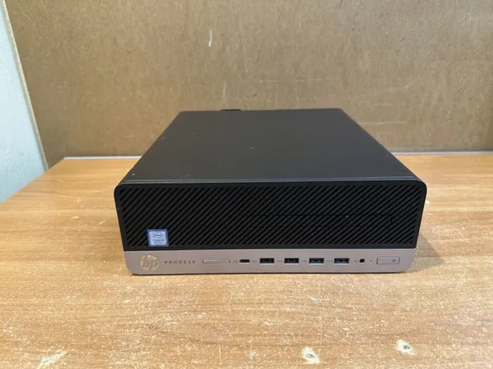 Комп'ютер HP ProDesk 600 G4 SFF / Intel Core i5-8500 (6 ядер по 3.0 - 4.1 GHz) / 8 GB DDR4 / 240 GB SSD / Intel UHD Graphics 630 / 180W / DVD-RW / DisplayPort б/в - зображення 2