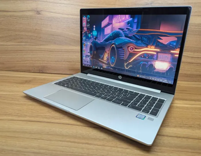 Ноутбук HP ProBook 450 G6 / 15.6" (1366x768) TN Touch / Intel Core i5-8265U (4 (8) ядра по 1.6 - 3.9 GHz) / 16 GB DDR4 / 480 GB SSD / Intel UHD Graphics / WebCam / TouchID / Windows 10 б/в - зображення 5