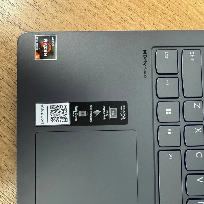 Ультрабук-трансформер Б-клас Lenovo IdeaPad Flex 5 16ALC7 / 16" (1920x1200) IPS Touch / AMD Ryzen 5 5500U (6 (12) ядер по 2.1 - 4.0 GHz) / 8 GB DDR4 / 256 GB SSD / AMD Radeon Vega Graphics / WebCam б/в - зображення 9