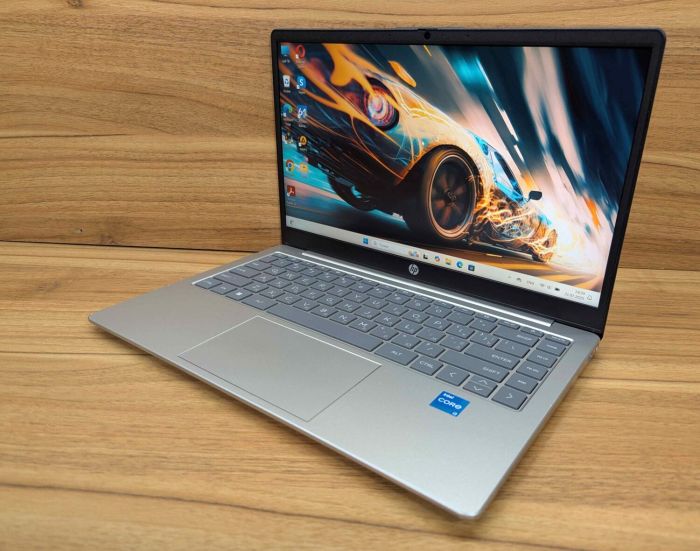 Ультрабук HP 14-ep0033cl / 14" (1920x1080) IPS / Intel Core i3-1315U (6 (8) ядер по 3.3 - 4.5 GHz) / 16 GB DDR4 / 512 GB SSD / Intel UHD Graphics / WebCam / TouchID / Windows 11 б/в - зображення 5