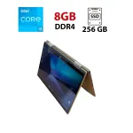 Ноутбук-трансформер HP Pavilion X360 / 14" (1366x768) TN Touch / Intel Core i3-8130U (2 (4) ядра по 2.2 - 3.4 GHz) / 8 GB DDR4 / 256 GB SSD / Intel UHD Graphics 620 / WebCam б/в