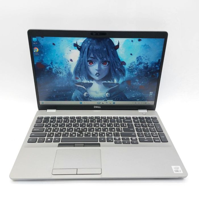 Ноутбук Dell Latitude 5511 / 15.6" (1366x768) TN / Intel Core i7-10850H (6 (12) ядер по 2.7 - 5.1 GHz) / 16 GB DDR4 / 256 GB SSD / nVidia GeForce MX250, 2 GB GDDR5, 64-bit / WebCam б/в - зображення 3