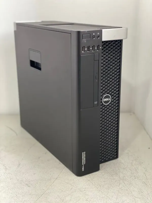 Робоча станція Dell Precision T5810 Tower / Intel Xeon E5-2697 v3 (14 (28) ядер по 2.6 - 3.6 GHz) / 64 GB DDR3 / 240 GB SSD / nVidia Quadro M4000, 8 GB GDDR5, 256-bit / DVD-ROM б/в - зображення 2