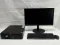 Комплект ПК: Fujitsu Esprimo E720 E85 SFF / Intel Core i5-4440 (2 ядра по 3.1 - 3.3 GHz) / 8 GB DDR3 / 500 GB HDD / Intel HD Graphics 4600 / DVD-ROM + Монітор Fujitsu B24-8 TS Pro / 24" (1920x1080) IPS / VGA, DVI, HDMI б/в