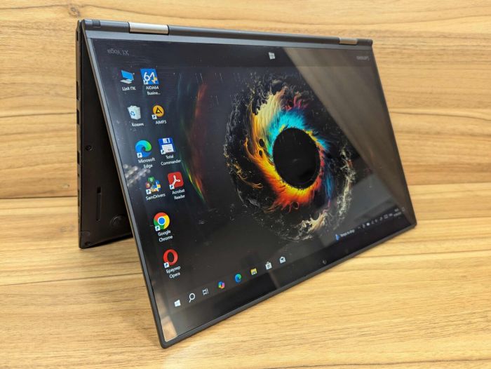 Ноутбук-трансформер Lenovo ThinkPad X1 Yoga 1st / 14" (1920x1080) IPS Touch / Intel Core i7-6600U (2 (4) ядра по 2.6 - 3.4 GHz) / 16 GB DDR3 / 512 GB SSD / Intel HD Graphics 520 / WebCam / Fingerprint / Windows 10 б/в - зображення 7