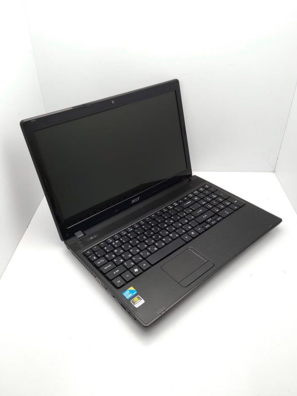 Ноутбук Acer Aspire 5742G / 15.6" (1366x768) TN / Intel Core i3-370M (2 (4) ядра по 2.4 - 2.5 GHz) / 6 GB DDR3 / 500 GB HDD / nVidia GeForce GT 420M, 1 GB GDDR3, 128-bit / WebCam / DVD-ROM б/в - зображення 3