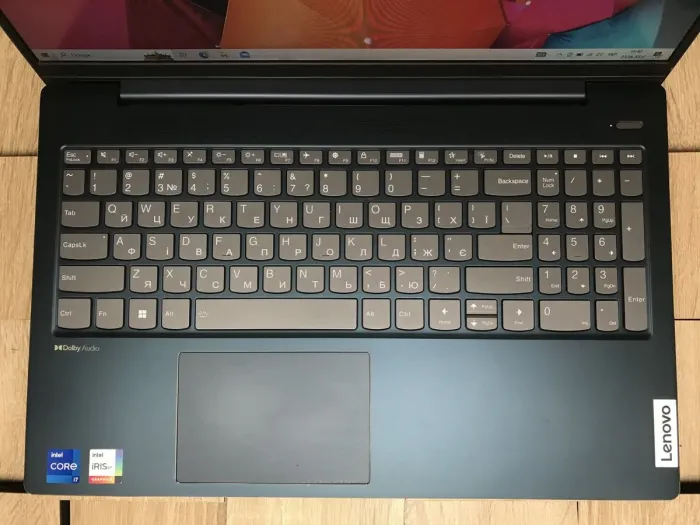 Ультрабук Б-клас Lenovo IdeaPad 5 15IAL7 / 15.6" (1920x1080) IPS / Intel Core i7-1255U (10 (12) ядер по 3.5 - 4.7 GHz) / 16 GB DDR4 / 256 GB SSD / Intel Iris Xe Graphics / WebCam б/в - зображення 4