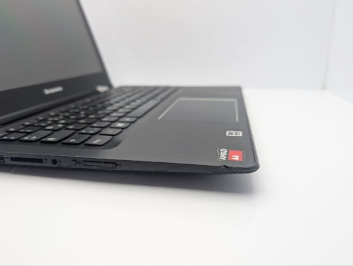 Ноутбук-трансформер Б-клас Lenovo Yoga 500-14ACL / 14" (1366x768) TN Touch / AMD A4-7210 (4 ядра по 1.8 - 2.2 GHz) / 4 GB DDR3 / 120 GB SSD / AMD Radeon R3 Graphics / WebCam / АКБ не тримає б/в - зображення 3