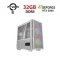 Ігровий ПК Ice H360 Digital White Tower / AMD Ryzen 5 8400F (6 (12) ядер по 4,2 - 4,7 ГГц) / 32 ГБ DDR5 / 1000 ГБ SSD / nVidia GeForce RTX 5060, 8 ГБ GDDR7, 128-біт