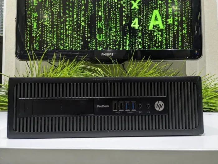 Комп'ютер HP ProDesk 600 G2 SFF / Intel Core i5-6400 (4 ядра по 2.7 - 3.3 GHz) / 8 GB DDR4 / 512 GB SSD / Intel HD Graphics 530 / 200W / DisplayPort б/в - зображення 3