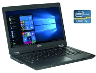 Нетбук Fujitsu LifeBook U729 / 12.5" (1920x1080) IPS / Intel Core i5-8265U (4 (8) ядра по 1.6 - 3.9 GHz) / 8 GB DDR4 / 2000 GB SSD / Intel UHD Graphics / WebCam б/в