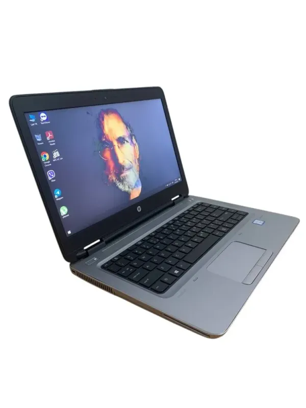 Ноутбук HP Probook 640 G3 / 14" (1920x1080) TN / Intel Core i5-7300U (2 (4) ядра по 2.6 - 3.5 GHz) / 8 GB DDR4 / 256 GB SSD / Intel HD Graphics 620 / WebCam / Win 10 Home б/в - зображення 3