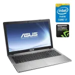 Ігровий ноутбук Б-клас Asus X550VX / 15.6" (1366x768) TN / Intel Core i7-7700HQ (4 (8) ядра по 2.8 - 3.8 GHz) / 24 GB DDR4 / 256 GB SSD M.2 / nVidia GeForce GTX 950M, 2 GB GDDR5, 128-bit / WebCam / HDMI / Win 10 Home б/в