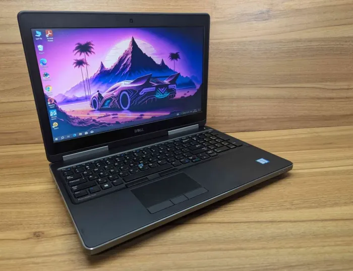 Ноутбук робоча станція Dell Precision 7520 / 15.6" (1920x1080) IPS / Intel Core i7-6820HQ (4 (8) ядра по 2.7 - 3.6 GHz) / 32 GB DDR4 / 480 GB SSD / nVidia Quadro M2200, 4 GB GDDR5, 128-bit / WebCam / Windows 10 б/в - зображення 4