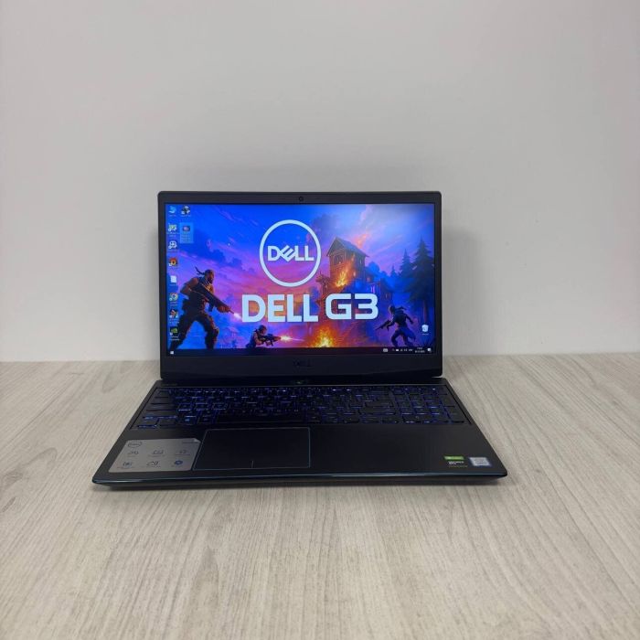 Ігровий ноутбук Б-класу Dell G3 3590 / 15,6" (1920x1080) IPS / Intel Core i5-9300H (4 (8) ядра по 2,4 - 4,1 ГГц) / 8 ГБ DDR4 / 512 ГБ SSD / nVidia GeForce GTX 1660 Ti Max-Q, 6 ГБ GDDR6, 192-біт / Веб-камера б/в - изображение 2