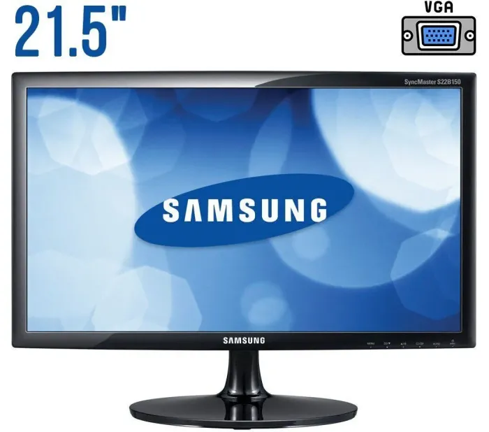 Монітор Б-клас Samsung SyncMaster S22B150N / 21.5" (1920x1080) TN / VGA б/в - зображення 1