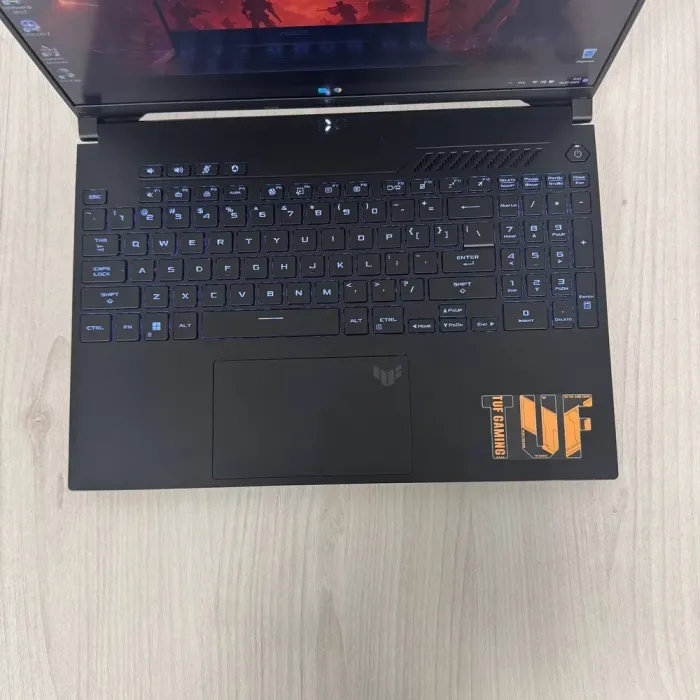 Ігровий ноутбук Б-клас Asus TUF Gaming Advantage A16 FA617NS / 16" (1920x1200) IPS / AMD Ryzen 7 7735HS (8 (16) ядер по 3.2 - 4.75 GHz) / 16 GB DDR5 / 512 GB SSD NVMe / AMD Radeon RX 7600S, 8 GB GDDR6, 128-bit / WebCam б/в - зображення 7