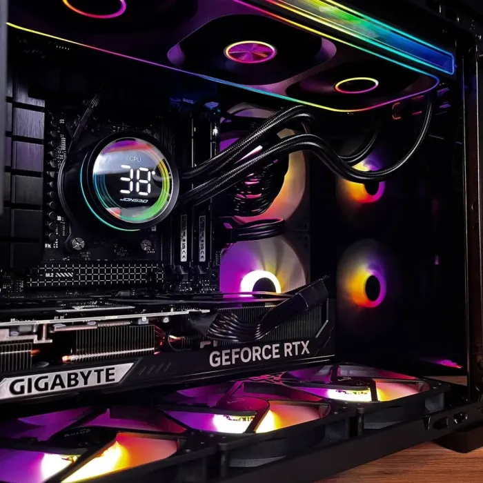 Збірка на замовлення: ігровий ПК AeroCool Dryft Mini Tower / AMD Ryzen 7 7800X3D (8 (16) ядер по 4,2 - 5,0 ГГц) / 32 ГБ DDR5 / 2000 ГБ SSD M.2 / nVidia GeForce RTX 5070, 12 ГБ GDDR7, 192-bit / 750 Вт - зображення 5