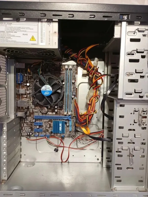 ПК Б-клас Asus Vento TA-891 Tower / Intel Core i5-3470 (4 ядра по 3.2 -3.6 GHz) / 8 GB DDR3 / 120 GB SSD / Intel HD Graphics 2500 / 350W / DVD-ROM б/в - зображення 5