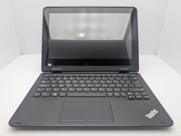 Нетбук-трансформер Lenovo ThinkPad Yoga 11e / 11.6" (1366x768) TN Touch / Intel Celeron N4100 (4 ядра по 1.1 - 2.4 GHz) / 4 GB DDR3 / 120 GB SSD / Intel HD Graphics 500 / WebCam б/в - изображение 3