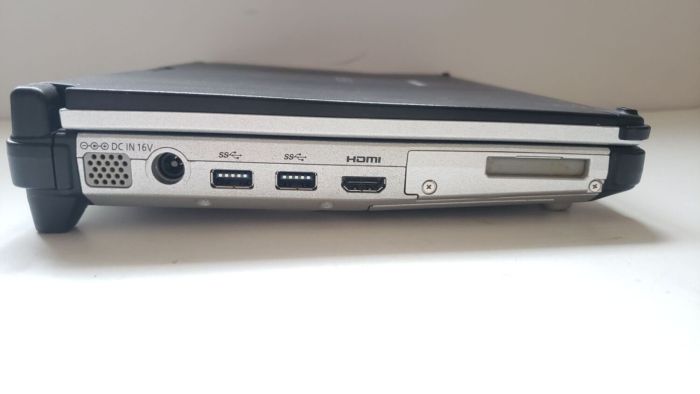 Захищений ноутбук Б-клас Panasonic Toughbook CF-C2 / 12.5" (1366х768) IPS / Intel Core i5-3427U (2 (4) ядра по 1.8 - 2.8 GHz) / 8 GB DDR3 / 256 GB SSD / Intel HD Graphics 4000 / WebCam б/в - зображення 5