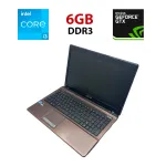 Ноутбук Asus K53A / 15.6" (1366x768) TN / Intel Core i3-2330M (2 (4) ядра по 2.2 GHz) / 6 GB DDR3 / 500 GB HDD / nVidia GeForce GT 540M, 1 GB DDR3, 128-bit / WebCam б/в