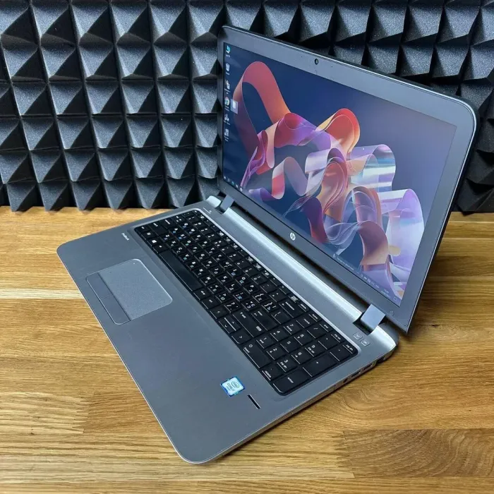 Ноутбук HP ProBook 450 G3 / 15.6" (1920x1080) TN / Intel Core i7-6500U (2 (4) ядра по 2.5 - 3.1 GHz) / 8 GB DDR3 / 256 GB SSD / Intel HD Graphics 520 / WebCam / DVD-ROM б/в - зображення 6