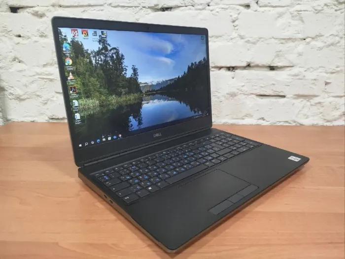 Мобільна робоча станція Dell Precision 7550 / 15.6" (1920x1080) IPS / Intel Core i7-10750H (6 (12) ядер по 2.6 - 5.0 GHz) / 32 GB DDR4 / 480 GB SSD / nVidia Quadro T1000, 4 GB GDDR6, 128-bit / WebCam / 4G б/в - зображення 3