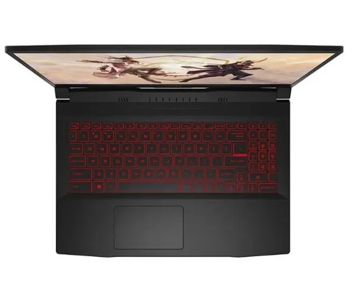Ігровий ноутбук MSI GF66 Katana 11UC-292NEU / 15.6" (1920x1080) IPS / Intel Core i5-11400H (6 (12) ядер по 2,7 - 4,5 ГГц) / 16 ГБ DDR4 / 480 ГБ SSD / nVidia GeForce RTX 3050, 4 ГБ GDDR6, 128-bit / WebCam б/в - зображення 4