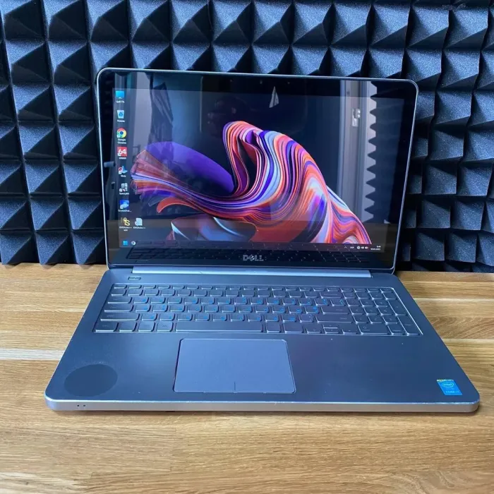 Ноутбук Б-клас Dell Inspiron 15 7537 / 15.6" (1920x1080) TN Touch / Intel Core i7-4510U (2 (4) ядра по 2.0 - 3.1 GHz) / 8 GB DDR3 / 128 GB SSD / Intel HD Graphics 4400 / WebCam б/в - зображення 2