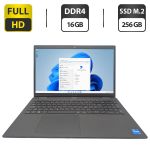 Ноутбук Dell Latitude 3520 / 15.6" (1920x1080) IPS / Intel Core i5-1135G7 (4 (8) ядра по 2.4 - 4.2 GHz) / 16 GB DDR4 / 256 GB SSD M.2 / Intel Iris Xe Graphics / Fingerprint / WebCam б/в