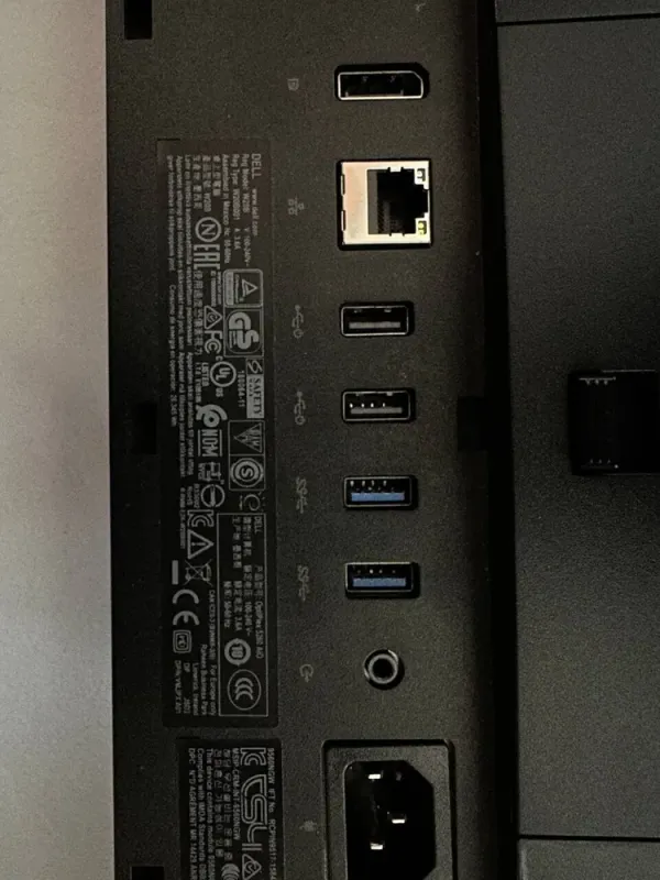 Моноблок Dell OptiPlex 5260 AIO / 21.5" (1920x1080) IPS / Intel Core i5-8500 (6 ядер по 3.0 - 4.1 GHz) / 16 GB DDR4 / 256 GB SSD / Intel UHD 630 / WebCam б/в - зображення 7