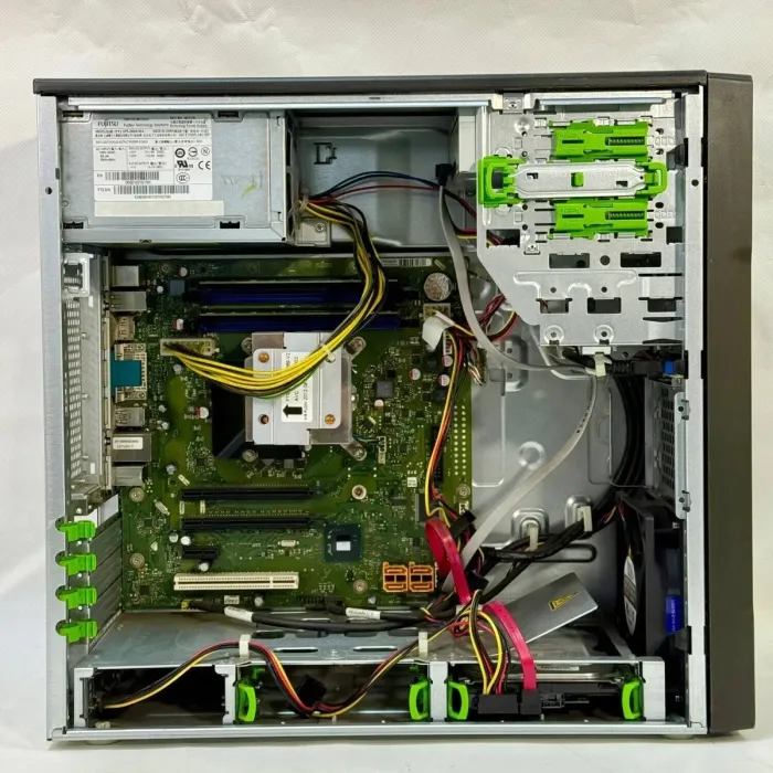 Комп'ютер Fujitsu Celsius W420 Tower / Intel Core i5-3470 (4 ядра по 3,2 - 3,6 ГГц) / 16 ГБ DDR3 / 120 ГБ SSD + 500 ГБ HDD / Intel HD Graphics 2500 / DVD-ROM б/в - зображення 5