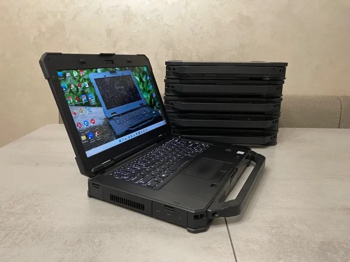 Захищений ноутбук Dell Latitude 5424 Rugged / 14" (1920x1080) IPS Touch / Intel Core i5-8350U (4 (8) ядра по 1.7 - 3.6 GHz) / 16 GB DDR4 / 256 GB SSD M.2 / Intel UHD Graphics 620 / WebCam / Fingerprint / Стилус б/в - зображення 5