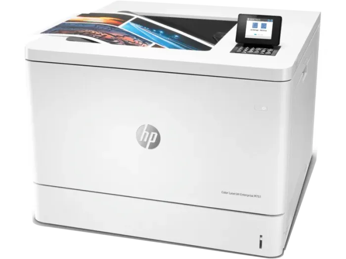 Принтер HP Color LaserJet Enterprise M751dn / Лазерний кольоровий друк / 1200x1200 dpi / A3 / 40 стор/хв / Ethernet, USB 2.0 / Дуплекс б/в - зображення 1