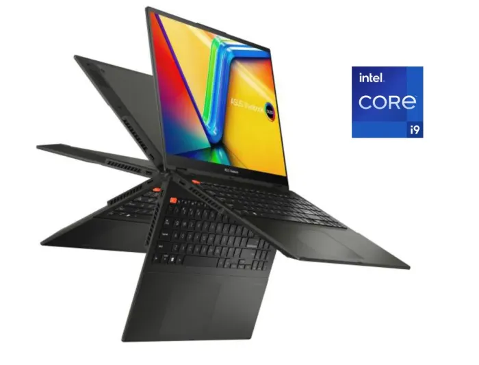 Ультрабук-трансформер Asus Vivobook S 16 Flip TP3604VA / 16" (1920x1200) IPS Touch / Intel Core i9-13900H (14 (20) ядер по 2.6 - 5.4 GHz) / 16 GB DDR4 / 1000 GB SSD / Intel Iris Xe Graphics / WebCam / Win 11 Home - зображення 1