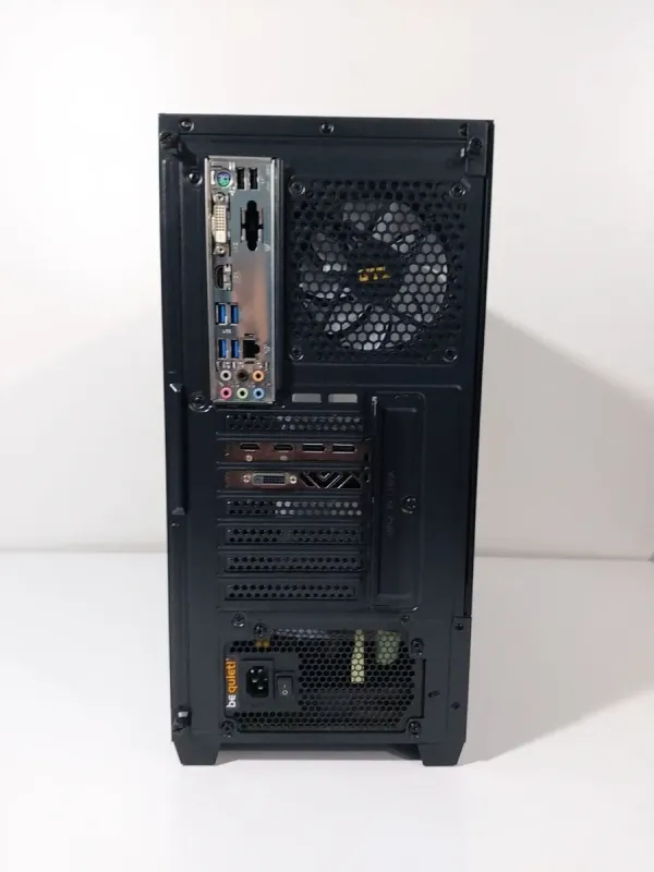 Ігровий ПК GTL Gaming Universe Black Tower / Intel Core i5-9400T (6 ядер по 1,8 - 3,4 ГГц) / 16 ГБ DDR4 / 256 ГБ SSD M.2 + 512 ГБ SSD + 500 ГБ HDD / AMD Radeon RX 590, 8 ГБ GDDR5, 256-біт / 500 Вт б/в - зображення 6