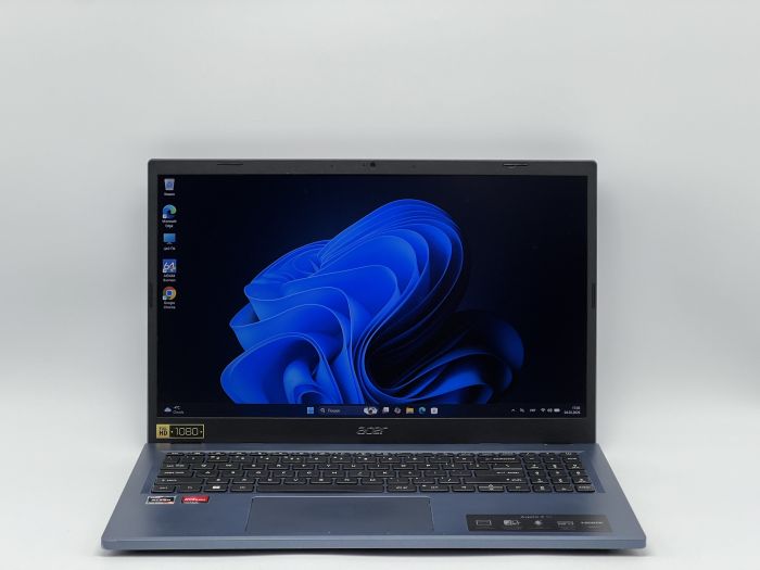 Ноутбук Acer Aspire A315-24PT, AMD Ryzen 5 7520U, 16 GB, 480 GB, AMD Radeon Graphics, 1920x1080, IPS [SH2601412] БУ - зображення 1