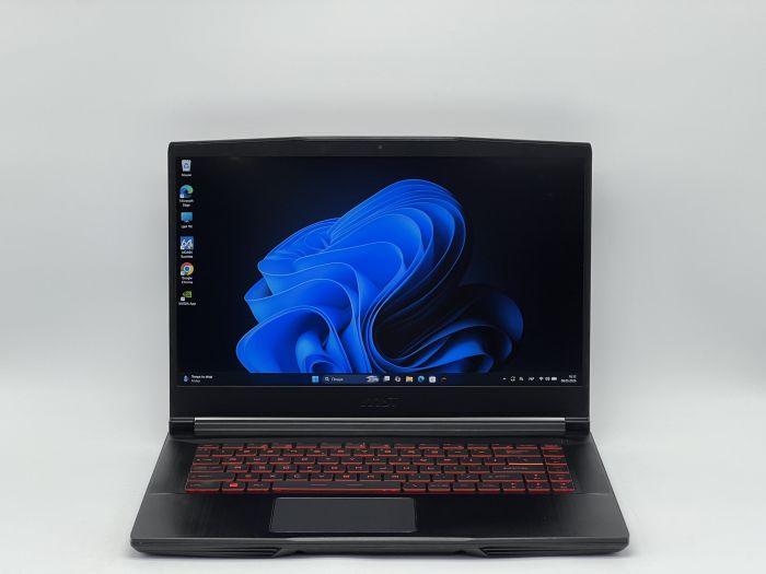 Ноутбук MSI GF63 Thin 9SCSR-433US, i7-9750H, 16 GB, 480 GB, NVIDIA GeForce GTX 1650 Ti Max - Q Design, 1920x1080, IPS [SH2504030] БУ - изображение 1