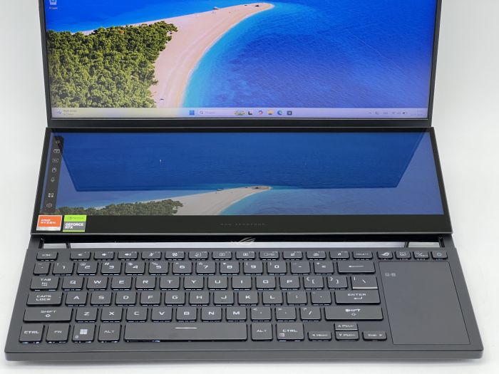 Ноутбук Asus ROG Zephyrus Duo GX650PY, AMD Ryzen 9 7945HX, 32 GB, 960 GB, NVIDIA GeForce RTX 4090, 2560 x 1600, OLED [SH26031123] БУ - изображение 4
