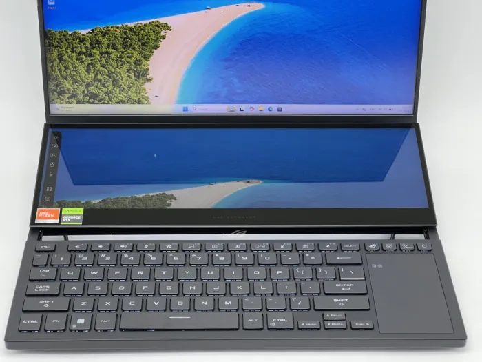 Ноутбук Asus ROG Zephyrus Duo GX650PY, AMD Ryzen 9 7945HX, 32 GB, 960 GB, NVIDIA GeForce RTX 4090, 2560 x 1600, OLED [SH26031123] БУ - зображення 4